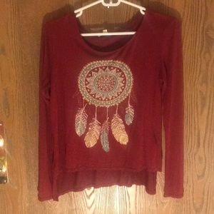 long sleeve dream catcher shirt
